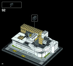 LEGO 21035 instructions page 98 – build guide