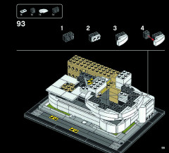 LEGO 21035 instructions page 99 – build guide