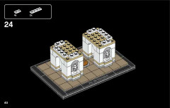 LEGO 21036 instructions page 40 – build guide