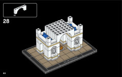 LEGO 21036 instructions page 44 – build guide