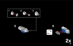 LEGO 21036 instructions page 65 – build guide