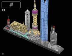 LEGO 21039 instructions page 124 – build guide