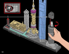 LEGO 21039 instructions page 130 – build guide