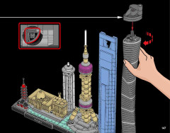 LEGO 21039 instructions page 147 – build guide