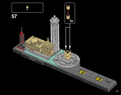 LEGO 21039 instructions page 77 – build guide