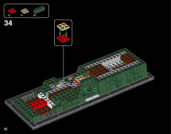 LEGO 21041 instructions page 52 – build guide