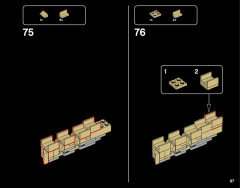 LEGO 21041 instructions page 87 – build guide