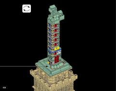 LEGO 21042 instructions page 108 – build guide