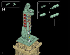 LEGO 21042 instructions page 114 – build guide