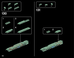 LEGO 21042 instructions page 148 – build guide
