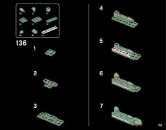 LEGO 21042 instructions page 153 – build guide