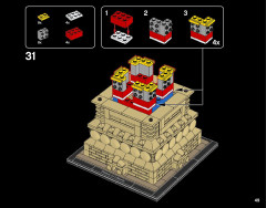 LEGO 21042 instructions page 49 – build guide