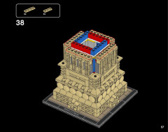 LEGO 21042 instructions page 57 – build guide