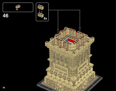 LEGO 21042 instructions page 68 – build guide