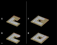 LEGO 21042 instructions page 76 – build guide