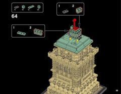 LEGO 21042 instructions page 89 – build guide