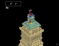 LEGO 21042 instructions page 95 – build guide