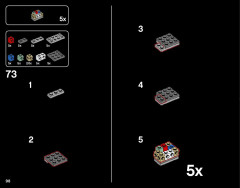 LEGO 21042 instructions page 98 – build guide