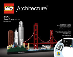 LEGO 21043 instructions page 1 – build guide