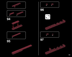 LEGO 21043 instructions page 101 – build guide