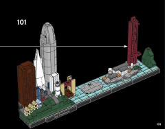 LEGO 21043 instructions page 103 – build guide