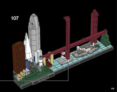 LEGO 21043 instructions page 109 – build guide