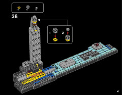 LEGO 21043 instructions page 47 – build guide