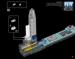LEGO 21043 instructions page 61 – build guide