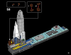 LEGO 21043 instructions page 69 – build guide