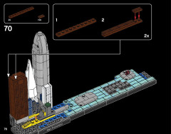 LEGO 21043 instructions page 76 – build guide
