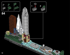 LEGO 21043 instructions page 92 – build guide