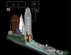 LEGO 21043 instructions page 93 – build guide