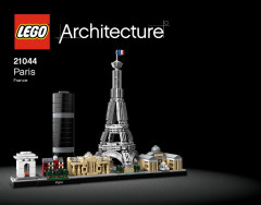 LEGO 21044 instructions page 1 – build guide