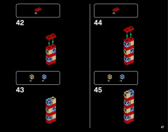 LEGO 21044 instructions page 47 – build guide