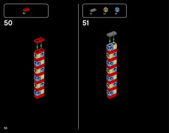 LEGO 21044 instructions page 50 – build guide