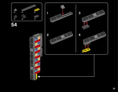 LEGO 21044 instructions page 53 – build guide