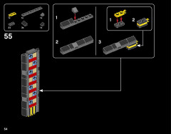 LEGO 21044 instructions page 54 – build guide