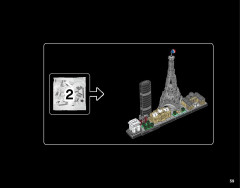 LEGO 21044 instructions page 59 – build guide