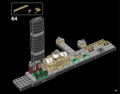 LEGO 21044 instructions page 61 – build guide