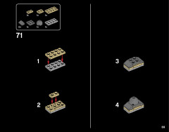 LEGO 21044 instructions page 69 – build guide