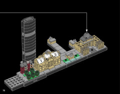 LEGO 21044 instructions page 70 – build guide