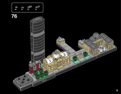 LEGO 21044 instructions page 75 – build guide