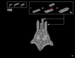 LEGO 21044 instructions page 93 – build guide
