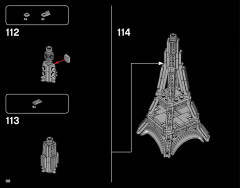 LEGO 21044 instructions page 96 – build guide