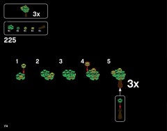 LEGO 21045 instructions page 174 – build guide