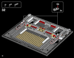 LEGO 21045 instructions page 42 – build guide