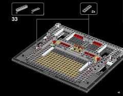 LEGO 21045 instructions page 43 – build guide