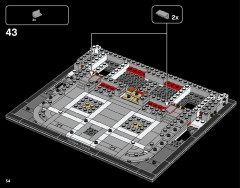 LEGO 21045 instructions page 54 – build guide