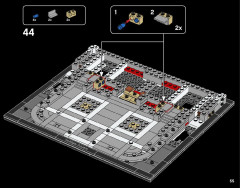LEGO 21045 instructions page 55 – build guide