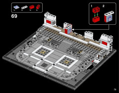 LEGO 21045 instructions page 73 – build guide